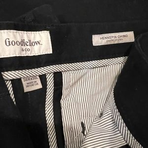 Good fellow black chino’s. 38/30